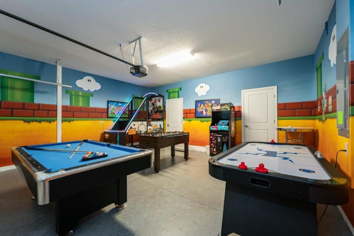 Charming 9Br Villa W Theme & Game Rooms By Disney Kissimmee Exterior photo
