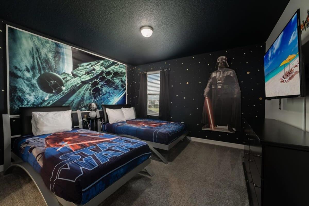 Charming 9Br Villa W Theme & Game Rooms By Disney Kissimmee Exterior photo